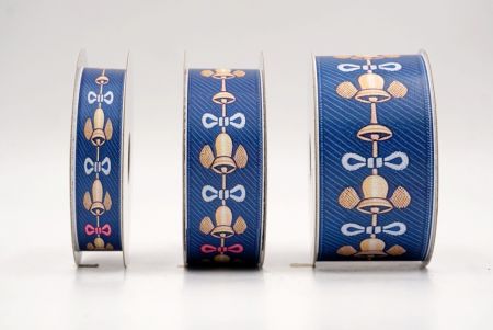 Schleife und Glocke Jacquardband_AI-KN